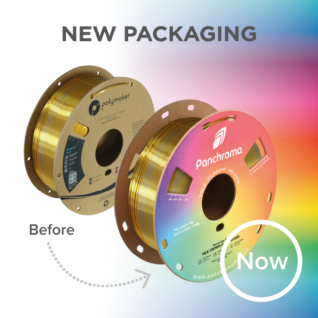 Panchroma™ Dual Silk PLA (Formerly PolyLite™ Dual Silk)