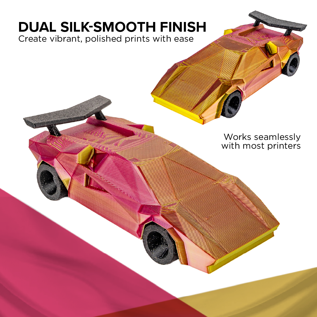 Panchroma™ Dual Silk PLA (Formerly PolyLite™ Dual Silk)