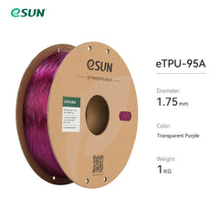 eSUN Flexible TPU-95A 1.75mm 3D Filament 1KG