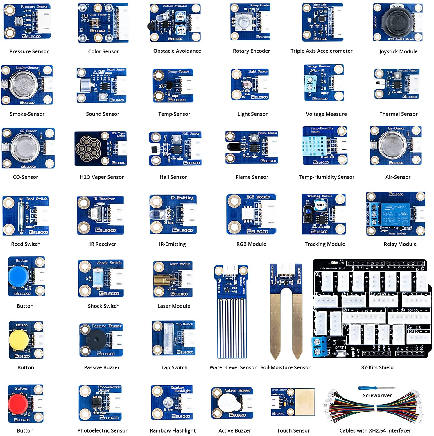 37 in 1 Sensor Modules Kit