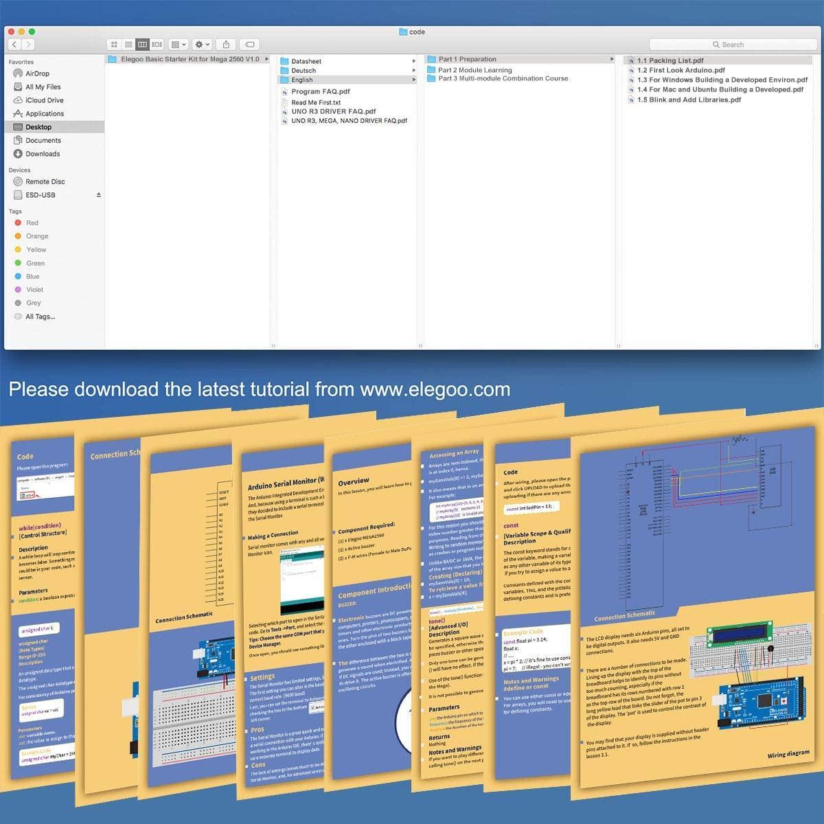 Mega 2560 Basic Starter Kit