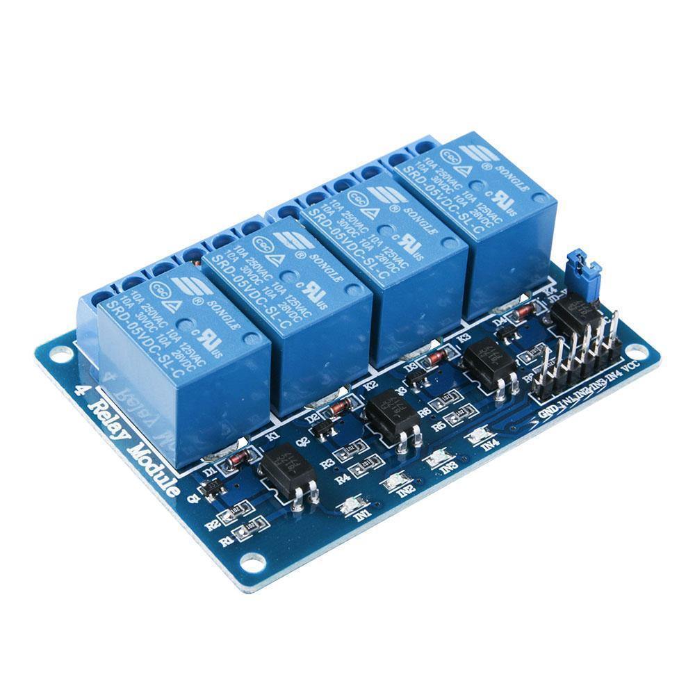 Relay Module with Optocoupler (8 Channel/4 Channel DC 5V )