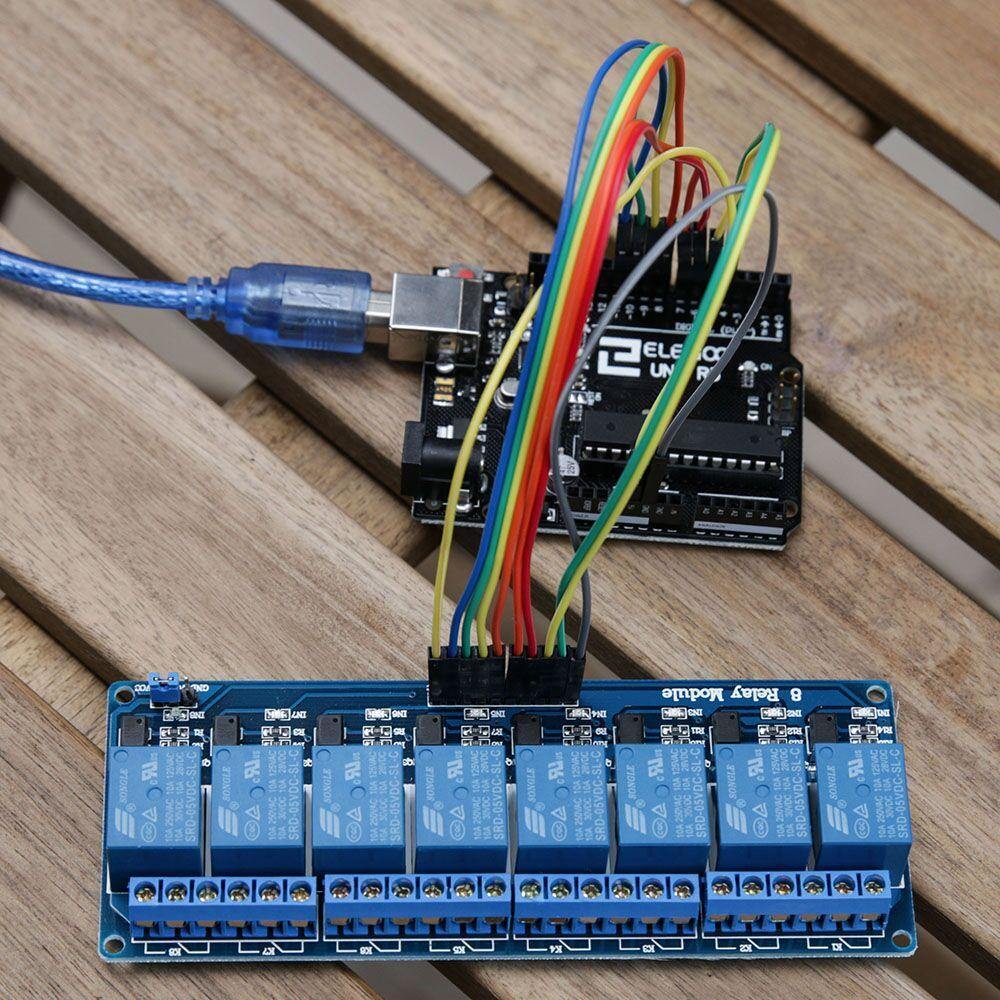 Relay Module with Optocoupler (8 Channel/4 Channel DC 5V )