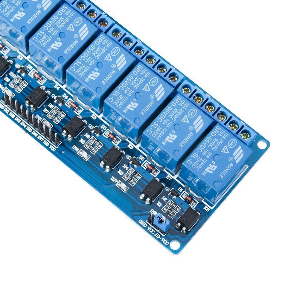 Relay Module with Optocoupler (8 Channel/4 Channel DC 5V )