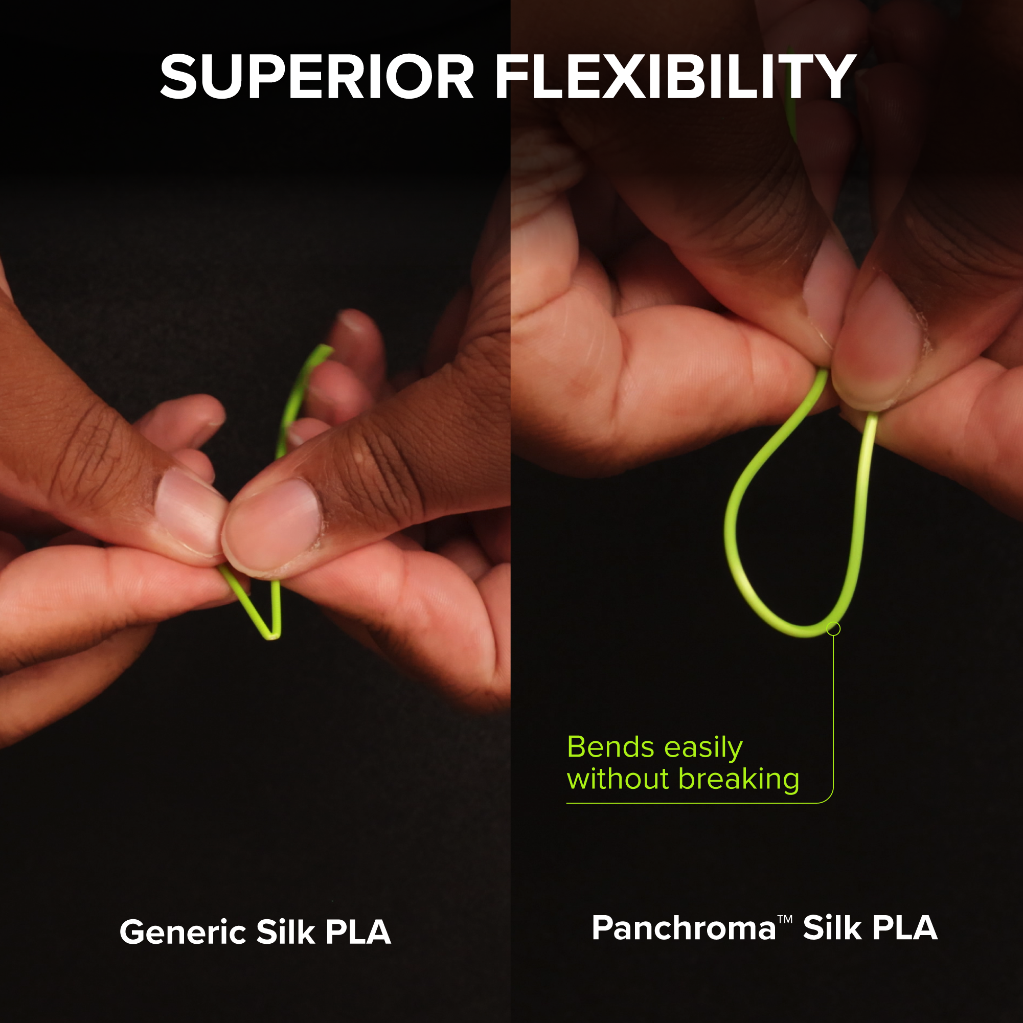Panchroma™ Silk PLA (Formerly PolyLite™ Silk)