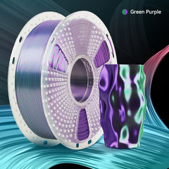 [MOQ: 3KG] Multi-Color SILK Filament(Dual-color, Tri-color and Four-color) 3D Printer Filament 1KG