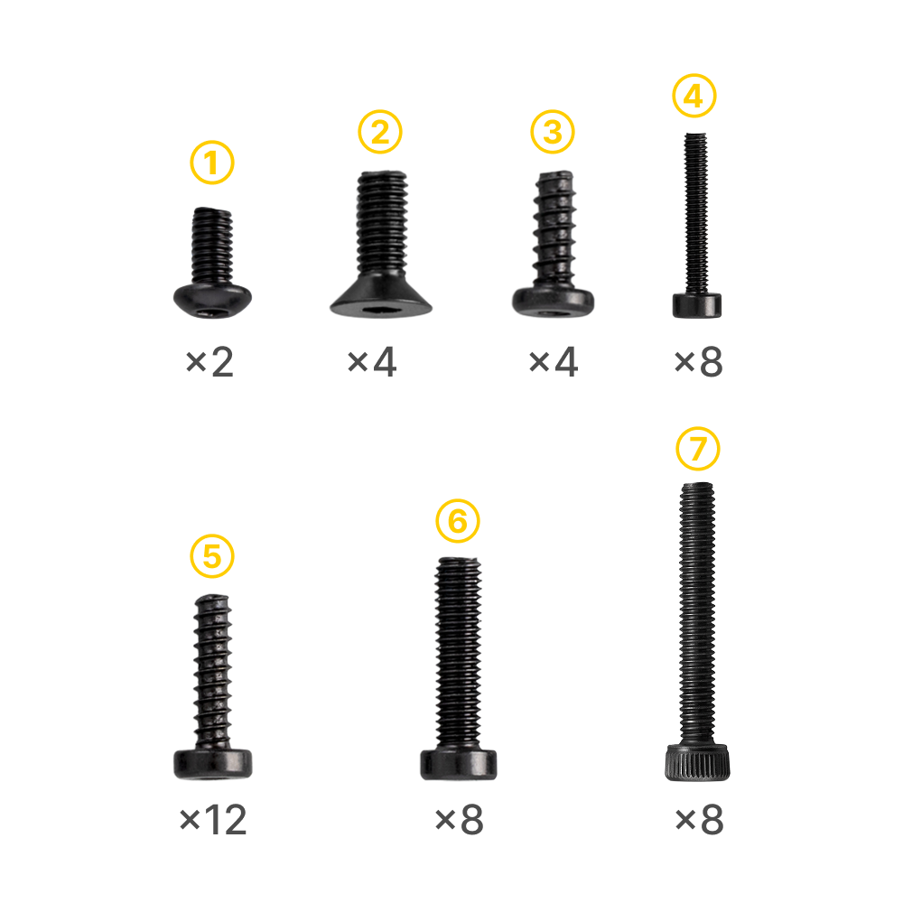 Screw Set for Snapmaker U1