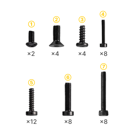 Screw Set for Snapmaker U1