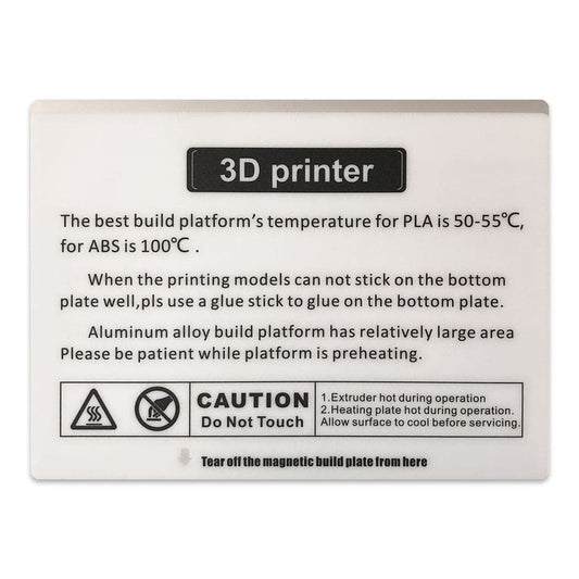 I-Mates Build Plate Sticker