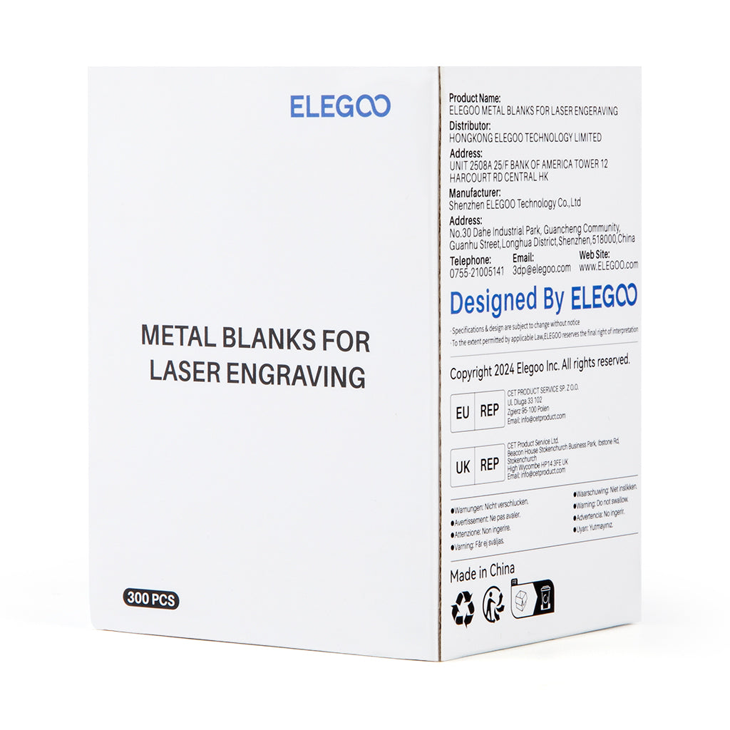 Metal Business Cards (300 Pcs)