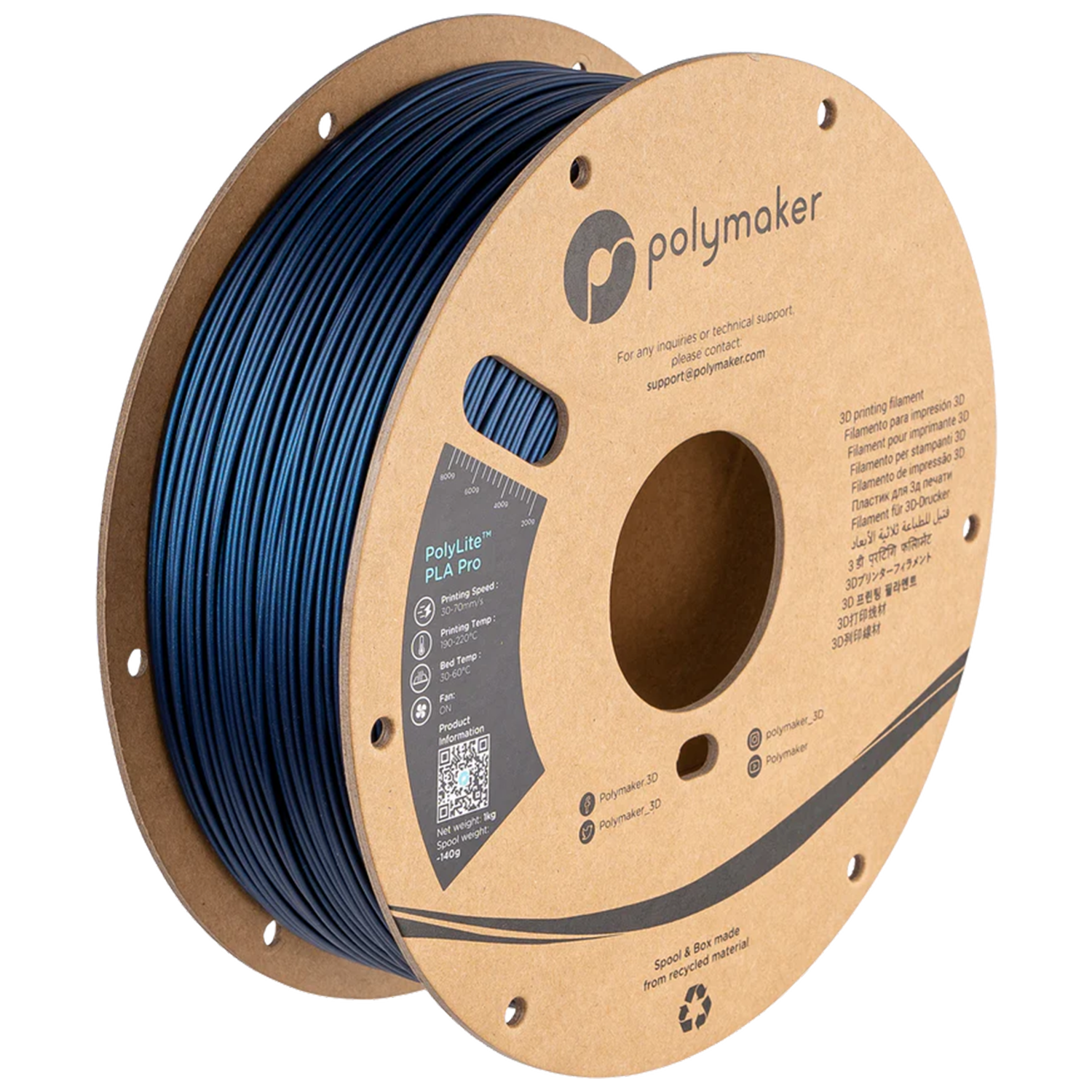 PolyLite™ Metallic PLA Pro