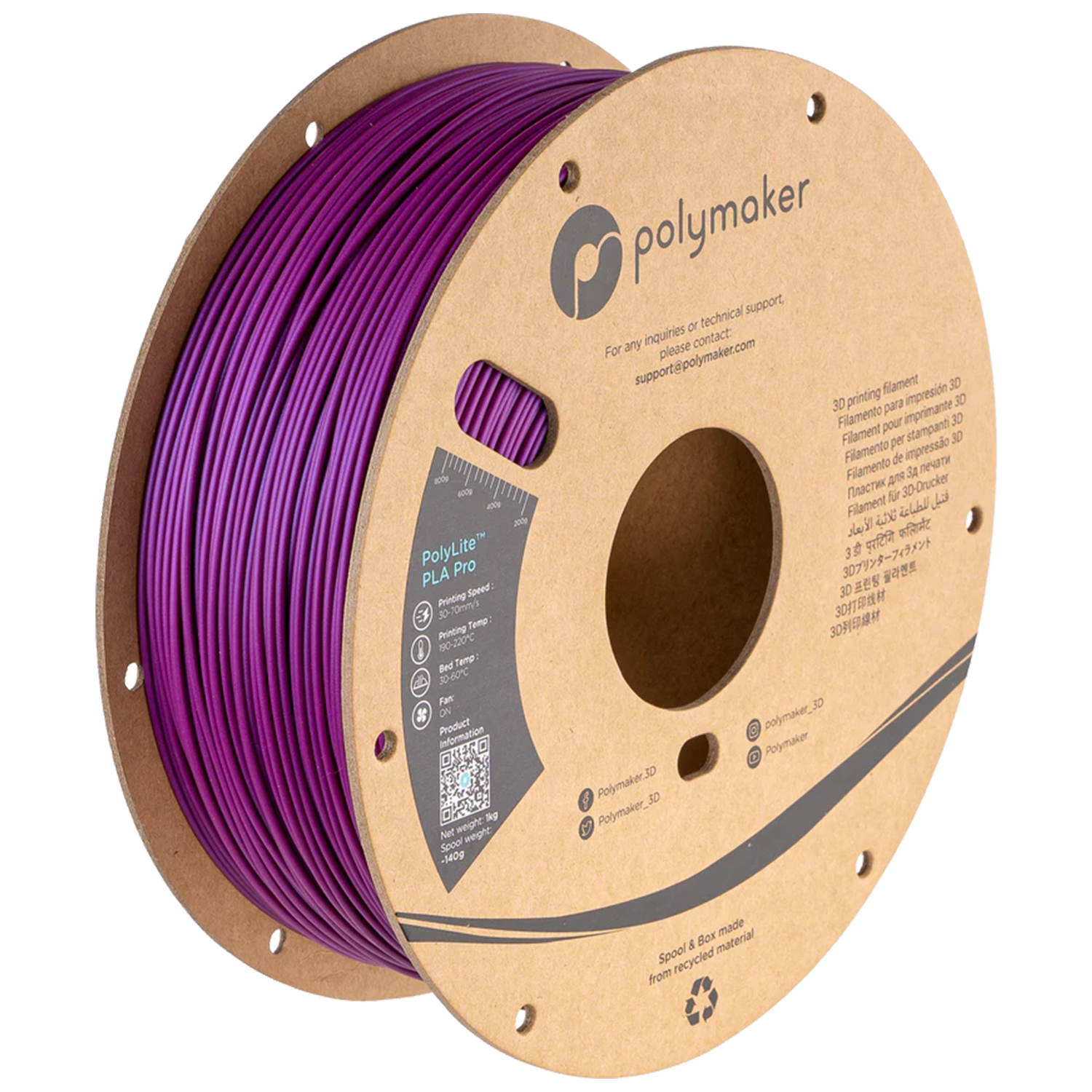 PolyLite™ Metallic PLA Pro