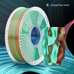 [MOQ: 3KG] Multi-Color SILK Filament(Dual-color, Tri-color and Four-color) 3D Printer Filament 1KG