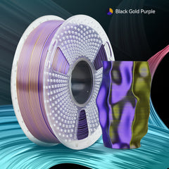 [MOQ: 3KG] Multi-Color SILK Filament(Dual-color, Tri-color and Four-color) 3D Printer Filament 1KG