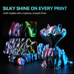 [MOQ: 3KG] Multi-Color SILK Filament(Dual-color, Tri-color and Four-color) 3D Printer Filament 1KG