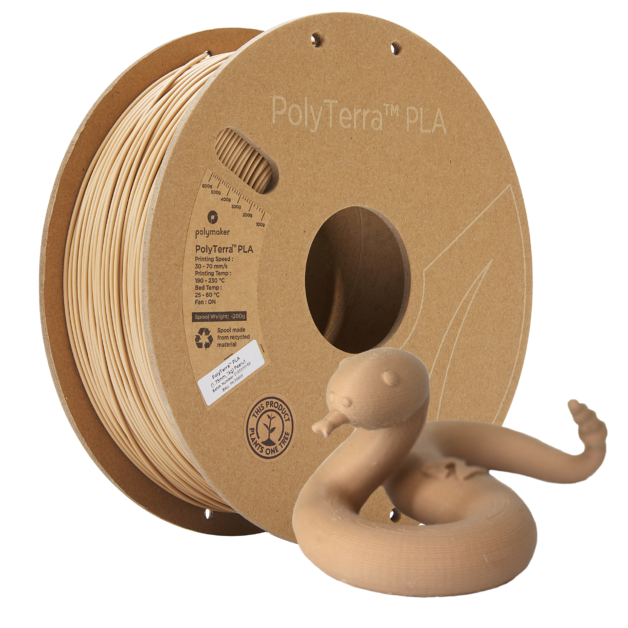 Panchroma™ Matte PLA (Formerly PolyTerra™ PLA)