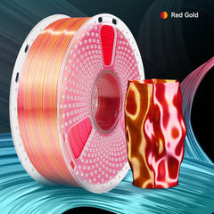 [MOQ: 3KG] Multi-Color SILK Filament(Dual-color, Tri-color and Four-color) 3D Printer Filament 1KG
