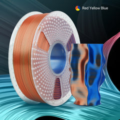 [MOQ: 3KG] Multi-Color SILK Filament(Dual-color, Tri-color and Four-color) 3D Printer Filament 1KG