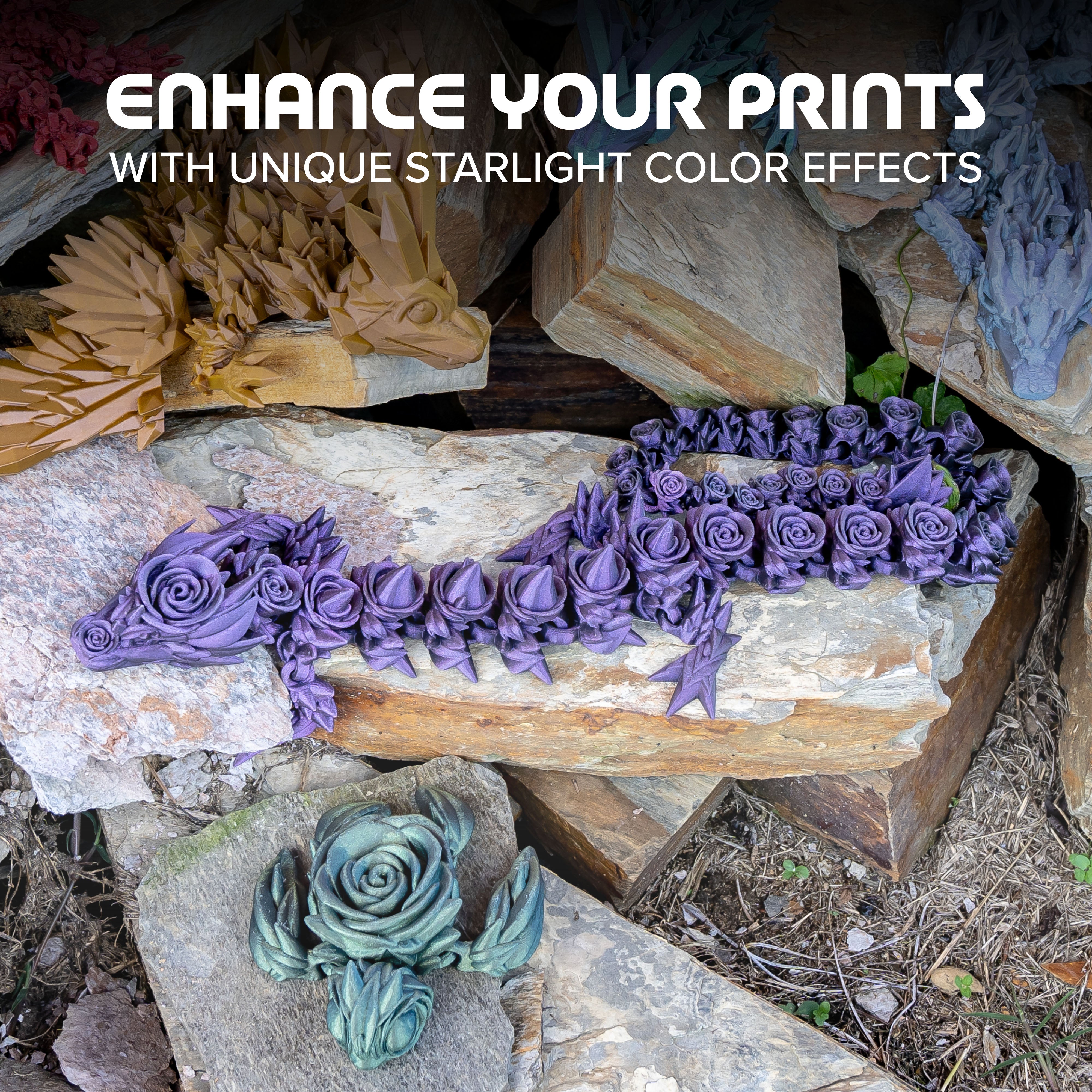 Panchroma™ Starlight PLA (Formerly PolyLite™ Starlight)