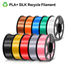 10KG SILK Recycled Filament SILK 3D Printer Filament 1KG/Roll