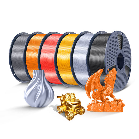 [MOQ: 6KG] SILK 3D Printer Filament 1KG
