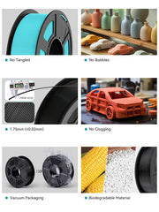 [MOQ: 6KG] PLA Meta(Macaron Colors) 3D Printer Filament 1KG