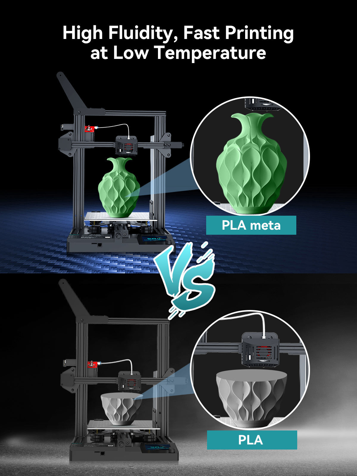 3KG Large Spool PLA Series 3D Printer Filament Collection