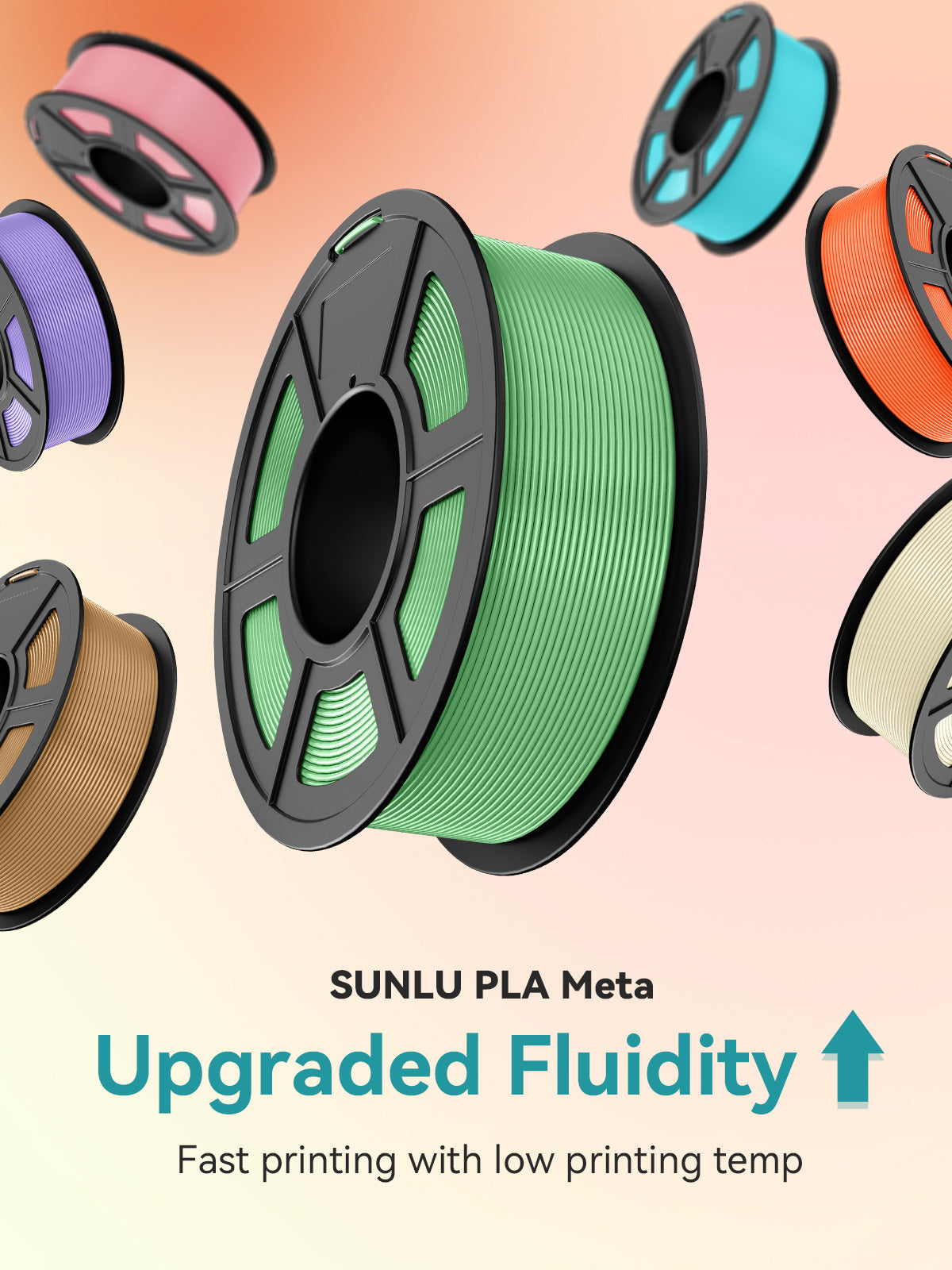 3KG Large Spool PLA Series 3D Printer Filament Collection