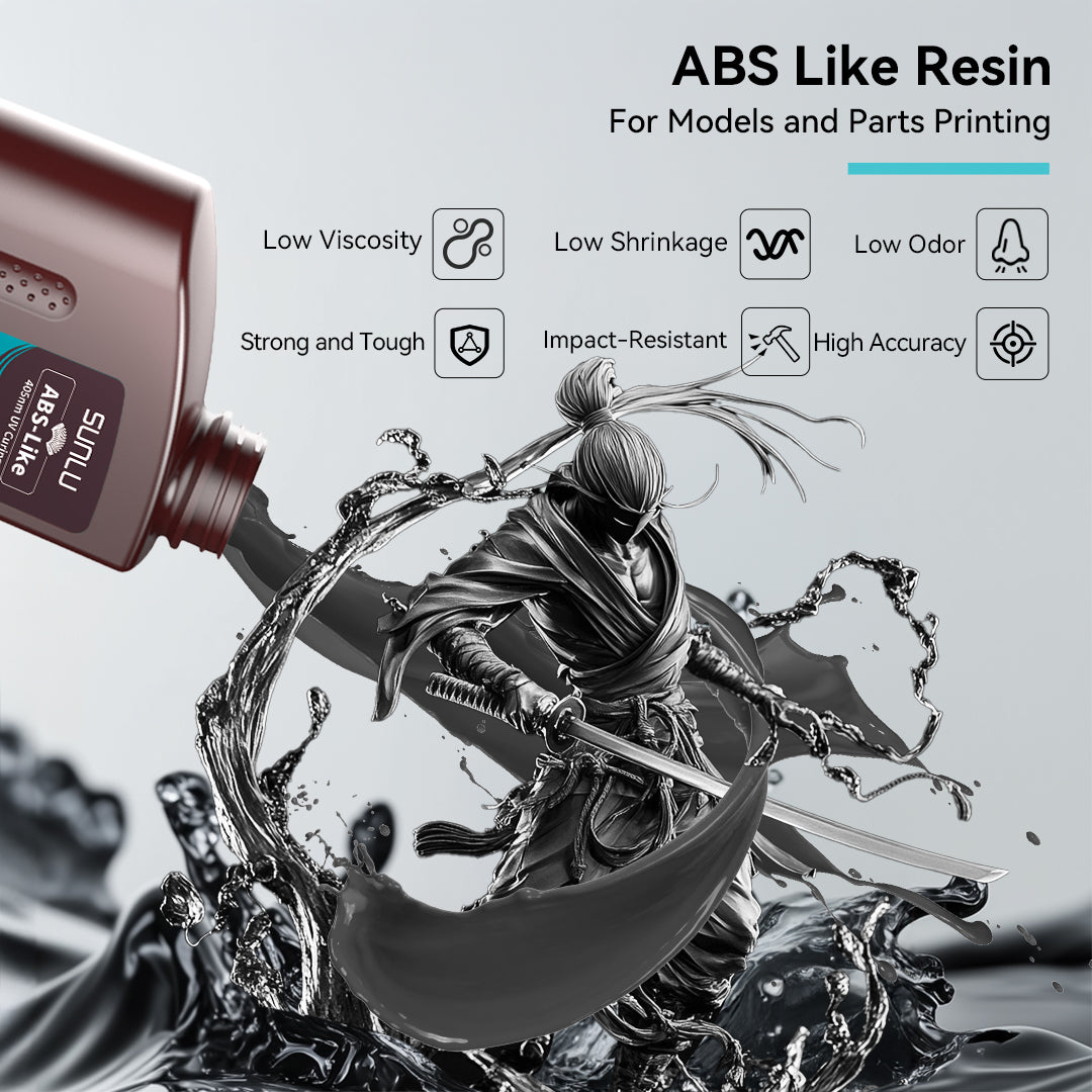 [MOQ: 6 Bottles] ABS Like Resin 2000G