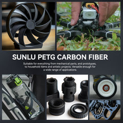 PETG-CF(PETG Carbon Fiber) 3D Printer Filament 1KG