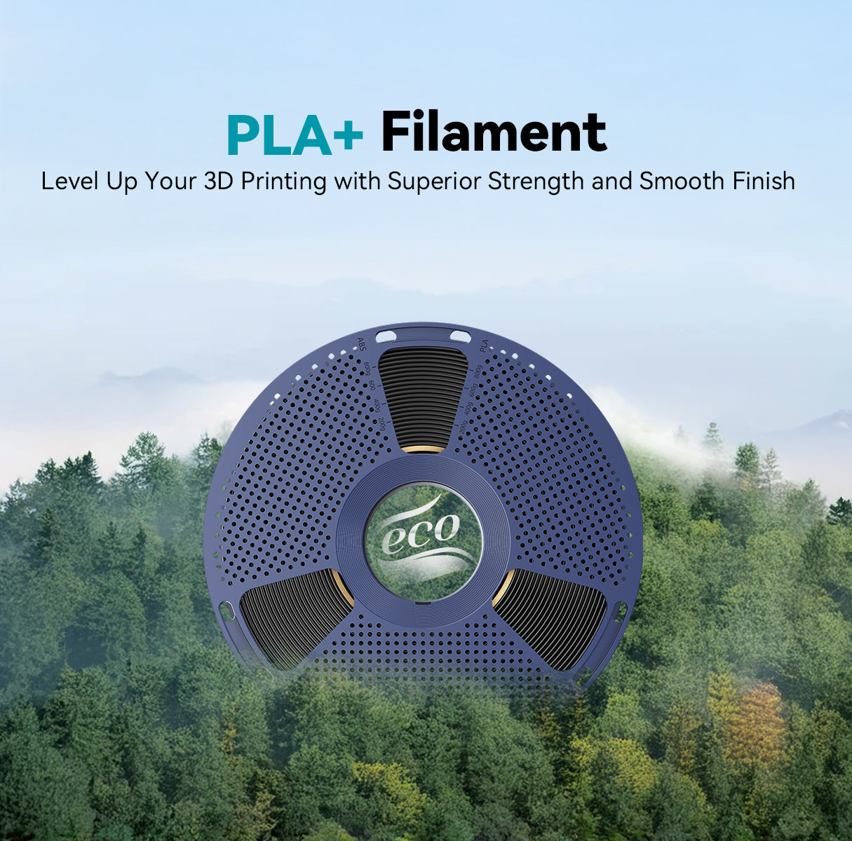 [MOQ: 6KG] PLA+(PLA Plus) 3D Printer Filament 1KG
