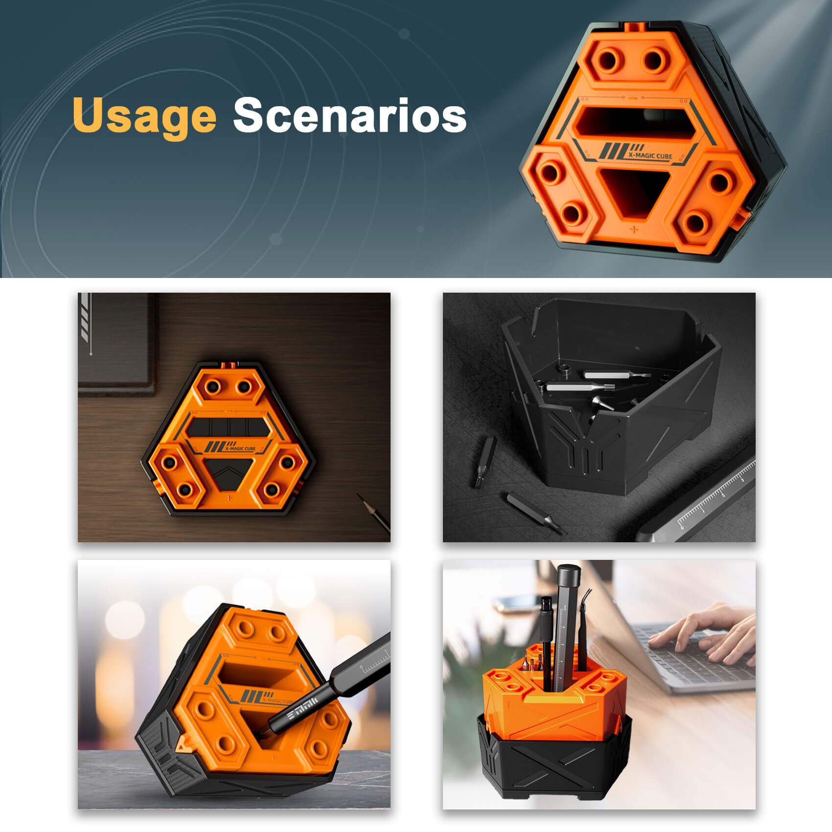 Hanboost X1 Cube-shaped Screwdriver Magnetizer
