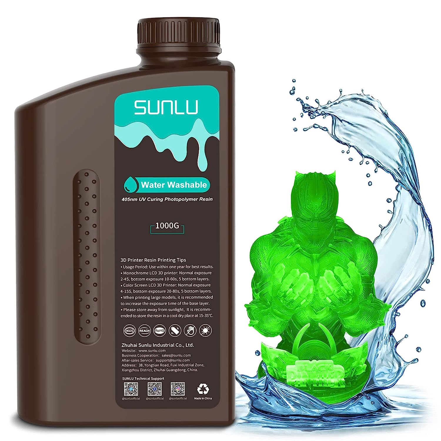 [Get 5 for the Price of 4] 1000g Standard Resin, Water-wash Standard Resin and Standard Plus Resin