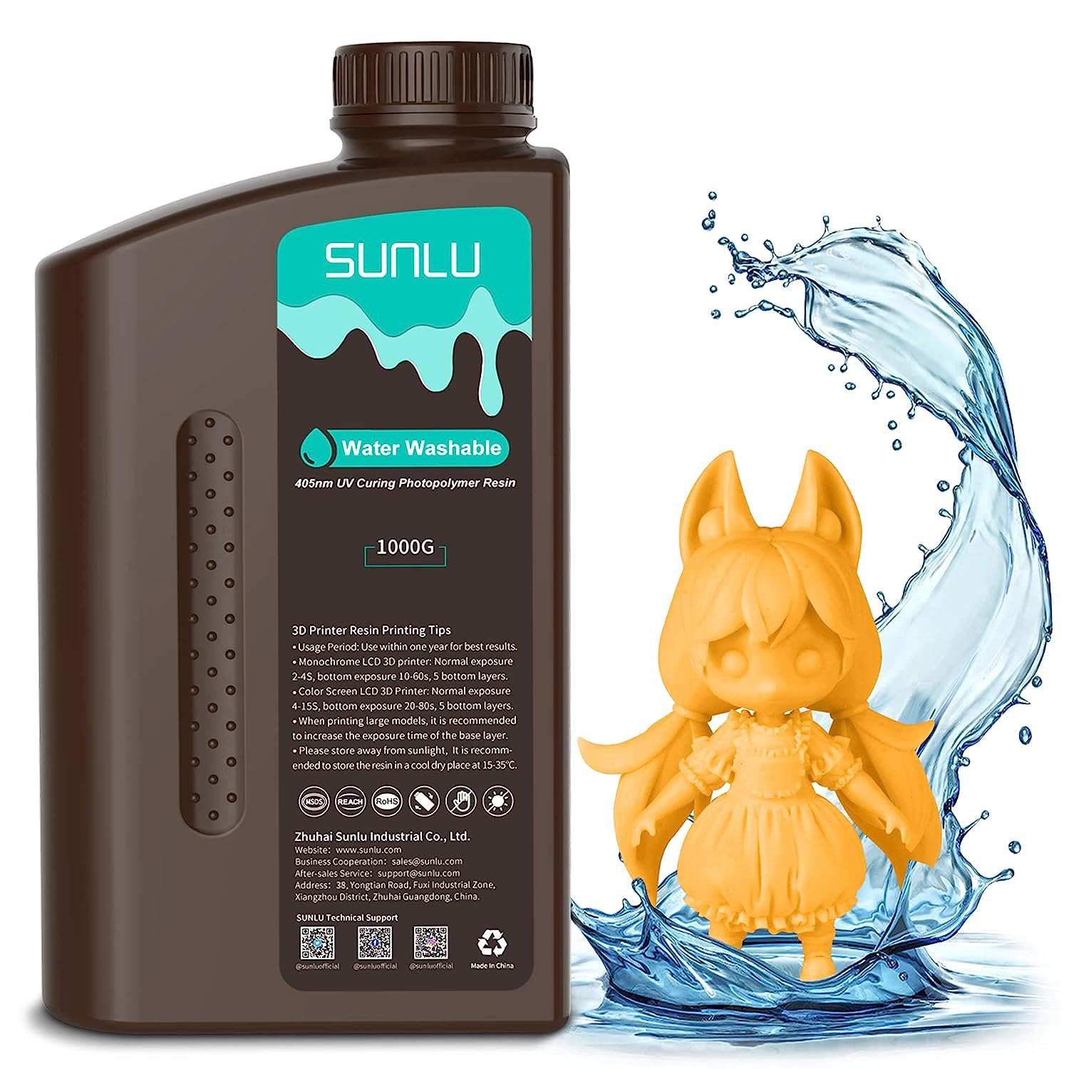 [Get 5 for the Price of 4] 1000g Standard Resin, Water-wash Standard Resin and Standard Plus Resin